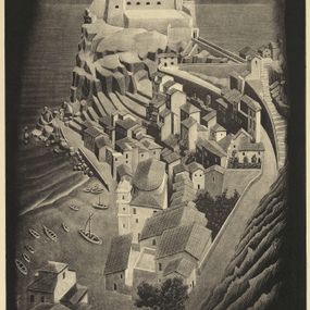 Maurits Cornelis Escher - Scilla, Calabria