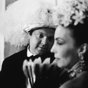 [object Object] - Orson Welles at the Count Beistegui Ball, Venice