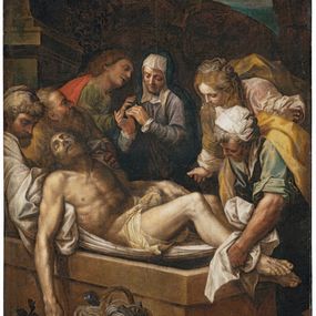 [object Object] - Deposition of Christ in the tomb