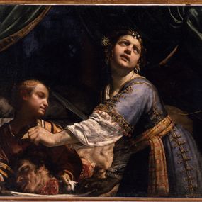 [object Object] - Judith gives the head of Holofernes to the maid