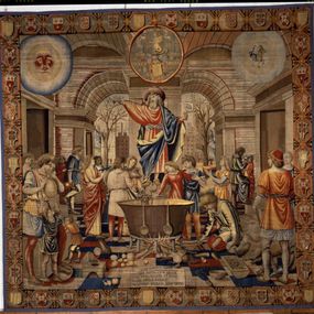 [object Object] - Tapestry Representing December 