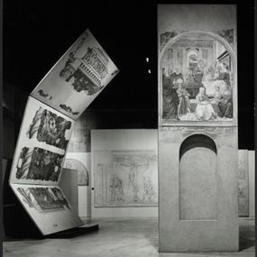 Carlo Scarpa - Allestimento della mostra Frescoes from Florence