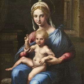 [object Object] - Virgen con el Niño (Madonna Hertz)