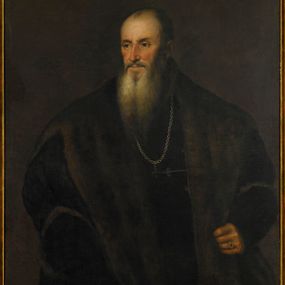 Tiziano Vecellio, detto Tiziano - Ritratto di Nicolas Perrenot de Granvelle