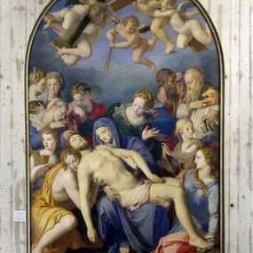 Agnolo di Cosimo, detto il Bronzino - Compianto sul Cristo morto 