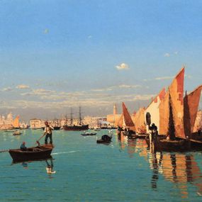 [object Object] - Blick auf die Lagune von Venedig