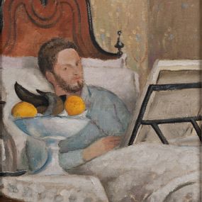 Carlo Levi - Il letto (A letto)