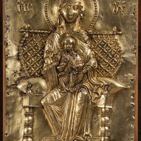 null - Altarpiece Virgin enthroned