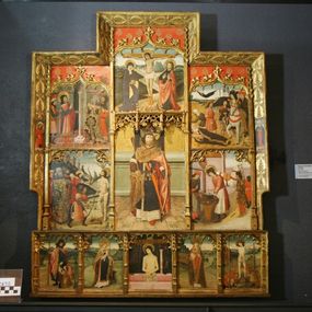 null - Altarpiece of San Sebastiano and Sant'Eloy