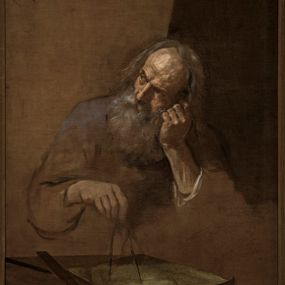 [object Object] - Philosopher with compass