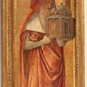 Giovanni Bellini - Trittico della Madonna: S. Girolamo