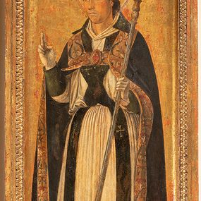 Giovanni Bellini - Trittico della Madonna: S. Ludovico