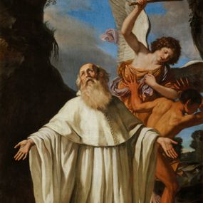 Giovanni Francesco Barbieri, detto Guercino - San Romualdo