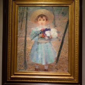 [object Object] - Child with flowers
