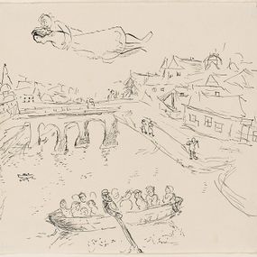 Marc Chagall - La Barca