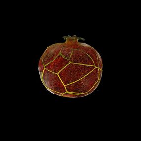 [object Object] - Sich um den roten Granatapfel kümmern