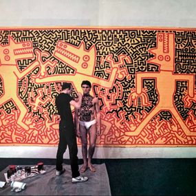 null - Keith Haring and Lucio Amelio