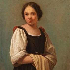 [object Object] - Young peasant woman