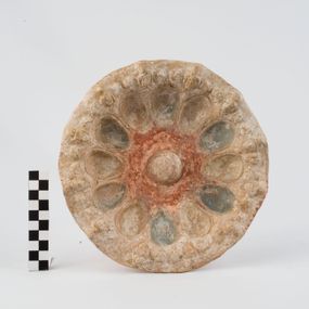 null - Patera with polychrome decoration