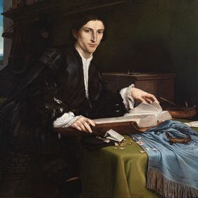Lorenzo Lotto - Ritratto di giovane gentiluomo