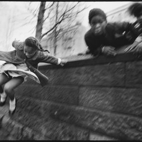[object Object] - Girl Jumping over a Wall