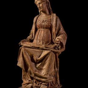 [object Object] - Enthroned Madonna