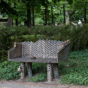 [object Object] - Beehive bench