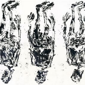 Georg Baselitz - Surrealismo la menzogna su feltro