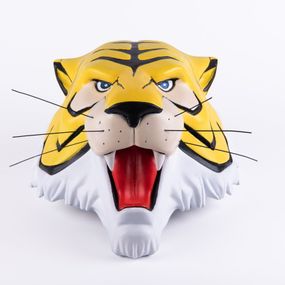 null - máscara de tigre