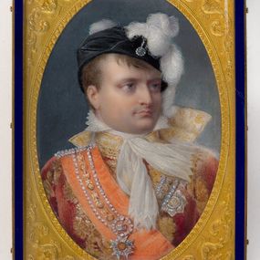 null - Caja de rapé de presentación con el retrato de Napoleón Bonaparte