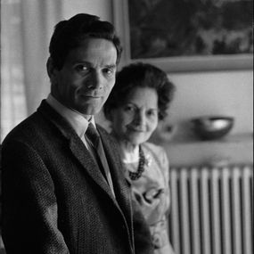 Mario Dondero - Pier Paolo Pasolini e sua madre Susanna