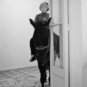 Jannis Kounellis - In maschera a cavallo