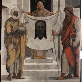 [object Object] - La Veronica tra i santi Pietro e Paolo