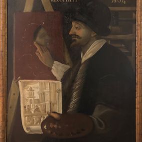 [object Object] - Portrait of Ugo da Carpi
