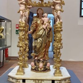 null - Madonna del Rosario e cassa processionale