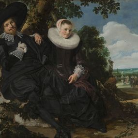 null - Ritratto di matrimonio di Isaac Massa e Beatrix van der Laen