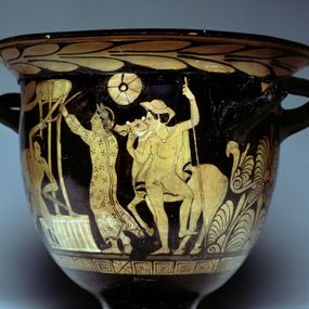 null - Krater with Representation of the Myth of Orestes
