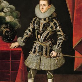 [object Object] - Portrait of a young knight from Santiago