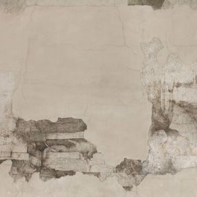 Leonardo da Vinci - Monocromo con radici e rocce sulla parete di nord-est