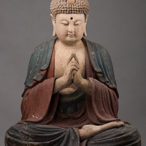 null - Buddha seated with folded hands