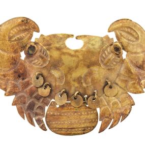 null - Nose ornament depicting a crab