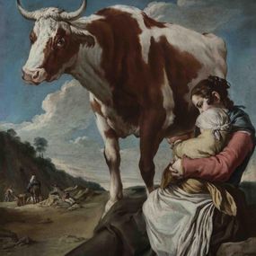 [object Object] - La mamma col bambino e la mucca
