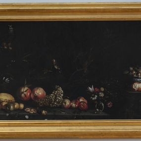 null - Still life with fruit, flowers and animals