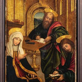 [object Object] - Vergine con due Evangelisti