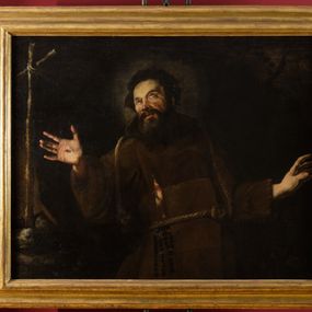 Bernardo Strozzi, detto il Cappuccino - San Francesco d'Assisi in preghiera