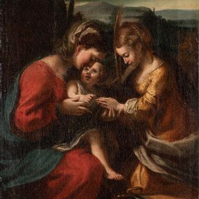 [object Object] - Mystical marriage of Saint Catherine of Alexandria