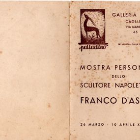 Franco D'Aspro - Catalogo prima personale a Cagliari 
