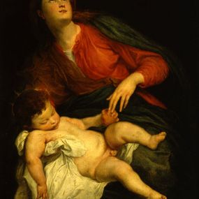 Antoon van Dyck - Madonna col bambino