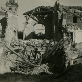 null - The Museum after the bombing of May 13, 1944
