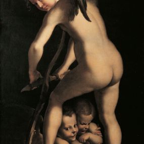 [object Object] - Amore fabbrica l’arco (da Parmigianino)
